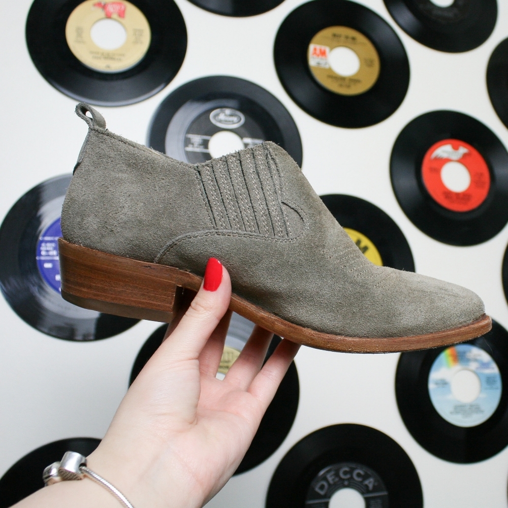 🤠 grey Frye bootie - Picture 2 of 10